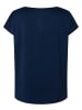 More & More Blusenshirt in floral print ink blue fond