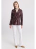 Felix Hardy Lederjacke in Bordeaux