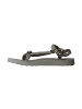 Teva Flache Sandalen mit Klettverschluss W Original Universal Slim Grau