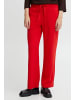 b. young BYDANTA CASUAL PANT Y - HEAVY WOVEN Regular fit in Chinese Red