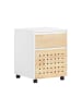 SoBuy Aktenschrank in Reinweiß - (W) 45 x (H) 59 x (L) 45 cm