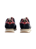 Victoria Leder-Sneaker Blau