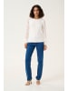 Kaffe Langarm-Bluse KAnima Regular fit in Chalk