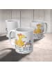 Mr. & Mrs. Panda Tasse Sekretärin Beste mit Spruch in Weiß