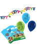 Party Fun XXL Party Geburtstag Set für Jungs | Paw Patrol | Partykoffer 51 Teile