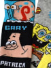 SpongeBob 3er Pack Spongebob Schwammkopf Socken Friends Söckchen Strümpfe in Mehrfarbig