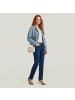 G-Star Raw Strace Straight Jeans worn in aster blue