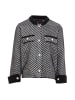 CARNEA Damen Strickjacke in Schwarz