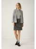 More & More 3/4-Arm-Cardigan mit Wollanteil in silvergrey melange