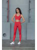 Hey Honey Leggings in red