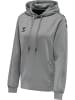 Hummel Hummel Kapuzenpullover Hmlcore Multisport Damen Atmungsaktiv Feuchtigkeitsabsorbierenden in GREY MELANGE