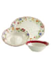 CreaTable CreaTable Cornwall Garden Servier Set 3 teilig in Bunt