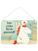 Mr. & Mrs. Panda Deko Schild Einhorn Krankenschwester Design mit... in Weiß