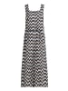 Betty Barclay Jumpsuit ohne Arm in Schwarz/Weiß