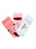 Bluey Kinder Mädchen Sneaker Socken 6er Pack in Mehrfarbig