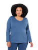 Ulla Popken Shirt in tintenblau