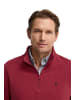 Polo Club Sweatshirt RIGBY GO SWEAT ZIPPER NECK VO in Oxidrot / Gebranntes Rot
