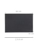 relaxdays Fußmatte in Schwarz - (B)60 x (T)40 cm