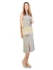 Samantha Look Umhängetasche echt Leder in beige