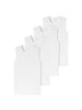 Schiesser Unterhemd 4er Pack in Weiß