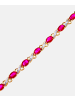 Diamant L'éternel Armband aus 375 Gelbgold mit Diamant mit Rubin