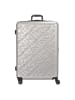 Valentino Bags Mars Carry On - 4-Rollen-Trolley L 76 cm (silber) in silver