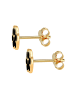 Elli Ohrringe 925 Sterling Silber Pfote in Gold