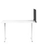 Beliani Schreibtischtrennwand SPLIT in Grau - (W) 72 x (H) 50 x (L) 1 cm