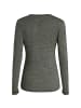 Salewa PUEZ MELANGE DRY W L/S TEE in Grün2054