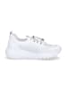 Gabor Fashion Sneaker in Weiß Glitzer