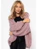 SASSYCLASSY Oversize Strick-Cardigan in Altrosa