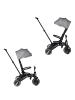Kikkaboo Dreirad, Tricycle Trix 3 in 1 in grau
