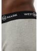 Westmark London Retro Short / Pant Oscar in Navy / Bordeaux / Grey Melange