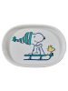 Butlers Schmuckteller PEANUTS Snoopy Schlitten in Weiß