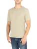 normani 4er Set Herren T-Shirts aus Bio-Baumwolle Nyons in Beige/Beige/Marine/Marine