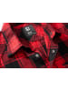 Brandit Hemd "Check Shirt Sleeveless" in Rot
