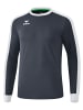 erima Unisex Erwachsene, Erwachsene Retro Star Trikot langarm in slate grey/weiss