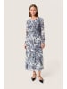 Soaked in Luxury Jerseykleid SLHartley A-shape in Dark Navy Landscape Print