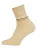 Cotton Prime® Kurzschaft Socken 6 Paar in beige