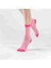 MUNADUNA 2er-Pack Lochmuster-Socken in Blau