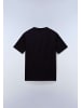 Napapijri T-Shirt "S-Fiemme Ss" in Schwarz