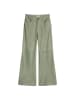 Marc O'Polo Velourslederhose wide in Fresh Sage