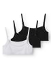 TWO SOON 3er-Pack Unterhemd in Black