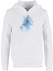 Mister Tee Kinder Hoodie "Basketball Clouds Hoody Kids White 158/164" in Weiß