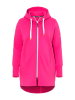 LAURASØN Sweatjacke in fuchsia pink