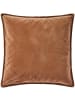 IB Laursen Kissenbezug Velour quadratisch in camel