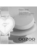 Oozoo Analog-Armbanduhr Oozoo Timepieces silber extra groß (ca. 28x29mm)