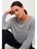 Kaffe Strickpullover KAankra Loose fit in Grey Melange