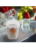 Mr. & Mrs. Panda Schnapsglas Cupcake ohne Spruch in Transparent