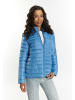 myMo Damen Leicht Wattierte Jacke in Himmelblau